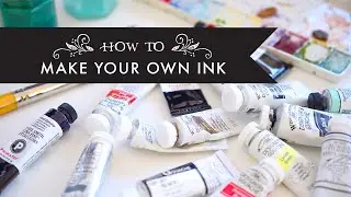 How to Mix Custom Ink | Calligraphy 101