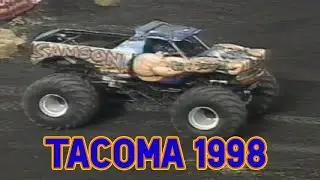 Tacoma Samson Highlights - 1998 USA Motorsports Monster Truck Challenge