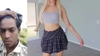 Aussie Girl Tries on School Skirts! ll4k petie  Blonde vanaraj 5.0