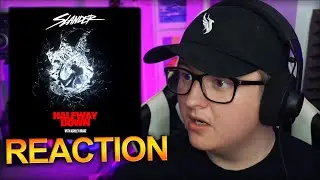 SLANDER - Halfway Down (with Ashley Drake) *REACTION*