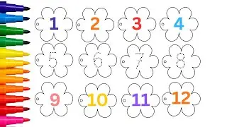 LEARN COUNTING FOR TODDLERS | 1 TO 12 NUMBERS COUNTING | LET’S COUNT !?