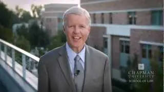 Dean Campbell, Chapman University Law School, Welcomes Students