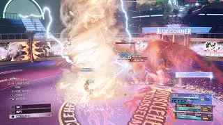 【Final Fantasy VII 重生】《HARD》肌肉競技場【雙重三人戰鬥】與傳說對話