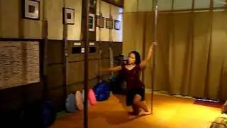 beginner level 2c basic pole fitness/pole dancing for 40 yo+ (makati city):full version 2nd take