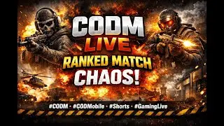 Grinding CODM Ranks LIVE 🔥 Watch Till the End #CODMLive #CallOfDutyMobile #CODMIndia #GamingLive