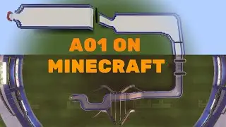 I rebuilt the most FAMOUS Trackmania map... in Minecraft