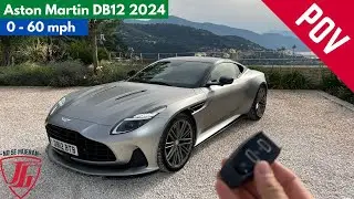 Aston Martin DB12 2024 | 🔊0 - 60 🚀 | POV [HD]