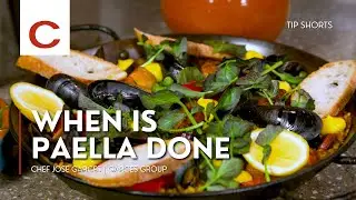 When is Paella Done | Chef Jose Garces | Tips #shorts
