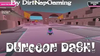 Dungeon Dash! NEW Fall Guys creative course Gameplay