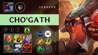 Cho'Gath Jungle vs Kha'Zix - KR Diamond Patch 26.02