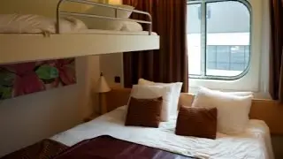 Круизный лайнер Carnival Magic: экскурсия по каютам с видом на океан