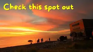 Free Beach front camping New Zealand EP65