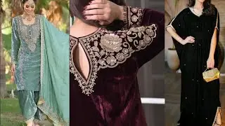 Stylish velvet dress designs ||Trending velvet dress designs 