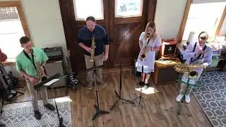 Christ the Lord is Risen Today for Saxophone Quartet