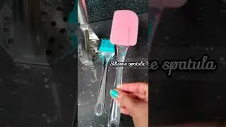 Smart tools = Smooth cooking  Silicone brush & spatula &mdash; budget-friendly & kitchen-friendly#shorts