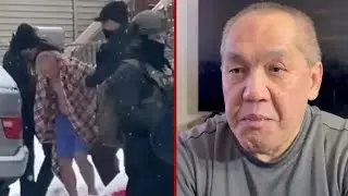 Watch: US citizen describes being detained by ICE in his underwear