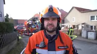 Scheunenbrand: Feuerwehr verhindert Großbrand in Echte