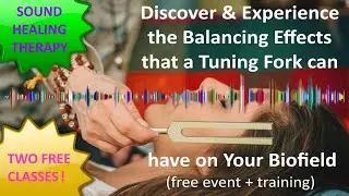 2 Free Classes TUNING FORK SOUND HEALING THERAPY with Eileen McKusick - Special Invitation