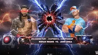 Roman Reigns vs John Cena | Full Match | Epic WWE Battle | Power Moves & Finishers