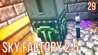 HOW TO USE A ENDER QUARRY | SKY FACTORY 2.5 EPISODE 29