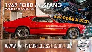 1969 Mustang Mach 1 428 Cobra Jet R CODE!