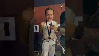 Lola campe&atilde; infantil do VMB 9 #capoeiragem #capoeira #vmb