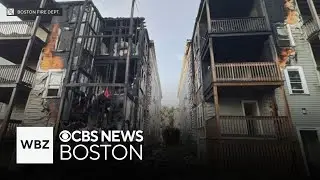 Dozens displaced after 2 early-morning fires in Boston