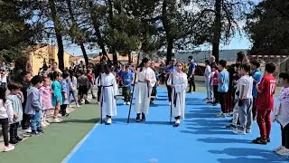 II Procesión Infantil. CEIP La Isabela (SACEDÓN, Guadalajara). Semana Santa 2025