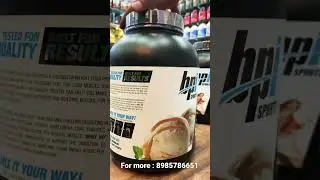 BPI SPORTS ( WHEY HD ) MULTI FLAVOURS AVAILABLE || #fitnessbooster #bpisports #wheyprotein #fitness