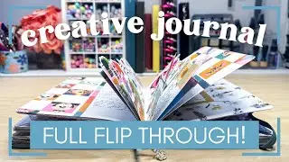 I finished decorating ALL of my creative journal... [April 2024 - September 2025]