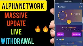 alpha network withdrawal | live withdrawal