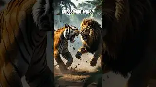 Tiger vs Lion, Elephant vs Mammoth, Gorilla vs Bear (animals battle)