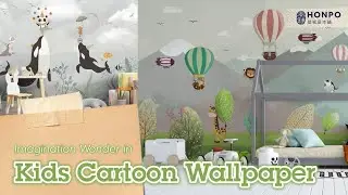 Kids Cartoon Wallpaper | HONPO Wallpaper Design in Singapore