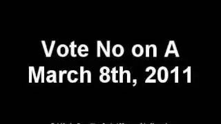 Vote No on A! 32 to 1 Ain't Fair!