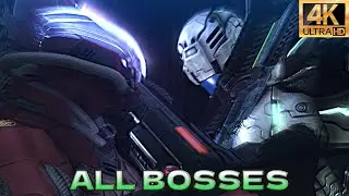 Vanquish - All Bosses With Cutscenes (4K UHD MAX SETTINGS) no commentary