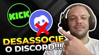 Como DESCONECTAR sua CONTA do DISCORD&nbsp;na&nbsp;KICK