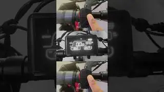 LCD DISPLAY iscooter ix3 #shortsfeed #youtubeshorts #iscooter #automobile #manitoba #gopro #ix3
