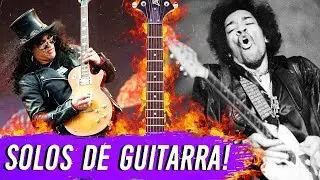 10 Maiores SOLOS de GUITARRA da HISTÓRIA! 😱 🎸