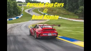 iRacing The Porsche Cup Car 992.2 in Virtual Reality at Road Atlanta 19 Laps