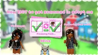 How NOT to get scammed in adopt me 😯🚫 (SKITS)