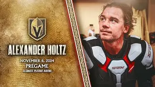 Alexander Holtz Pregame 11/8: Building That Confidence & Creating More Opportunities