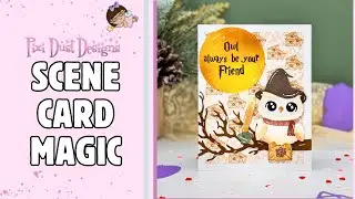 Pixi Dust Designs Dies & Stamps: Building a Whimsical Owl Scene Card