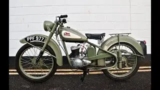1951 BSA Bantam D1 Plunger 125cc Classic - For Sale