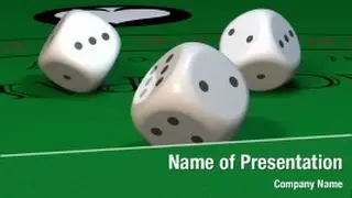 Ludo Cubes PowerPoint Video Template Backgrounds - DigitalOfficePro #01394V