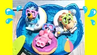 LEARN To be KIND at the Pool with Bluey ‼️💦 | Toddler Learning Video 