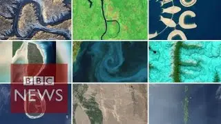 Alphabet snapped from space - BBC News