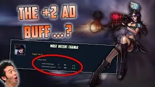 The +2 AD Buff 😲 (Caitlyn)