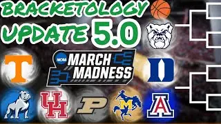 College Basketball March Madness 2024 Bracketology 5.0
