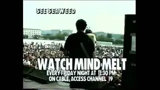 MIND MELT VIDEO MAGAZINE promo clips with NAPALM DEATH, BLUE MEANIES, MACABRE & SEAWEED