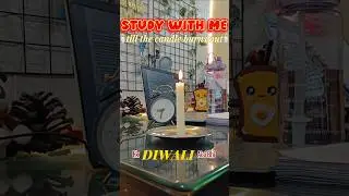 Day 17/60 Study Hard Challenge 🕯 | Study With Me Till the Candle Burns Out | Real Study Motivation 🔥